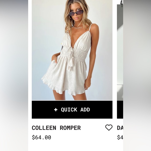 Princess Polly Colleen romper - Picture 3 of 5